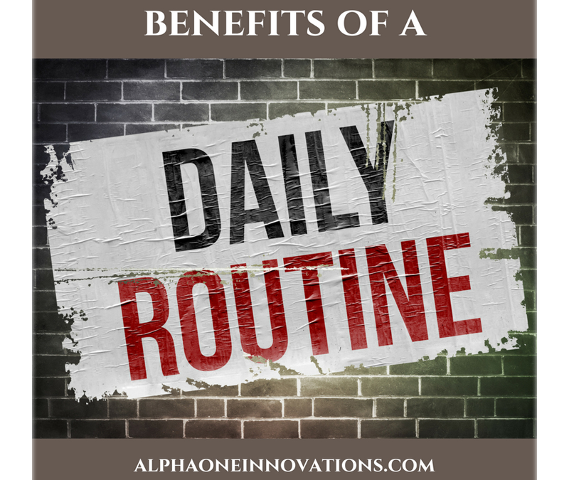 Make It A Habit – The Benefit Of A Routine & Habit Filled Day